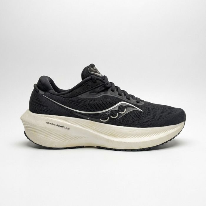 Saucony Men’s Triumph 20 – Black/Gum Ultra-Cushioned Running Shoe